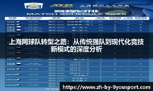 上海网球队转型之路：从传统强队到现代化竞技新模式的深度分析